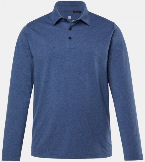 JAY-PI Quickdry Polo Long Sleeve Blue - Polos - Polos 2XL-8XL
