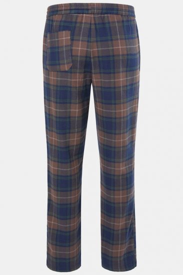 JP1880 Pyjama Trousers Flannel Check Brown - Ropa interior - Ropa interior 2XL-8XL
