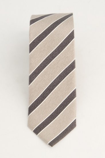 JP1880 Silk Tie Extra Long with Stripes - Accesorios - 