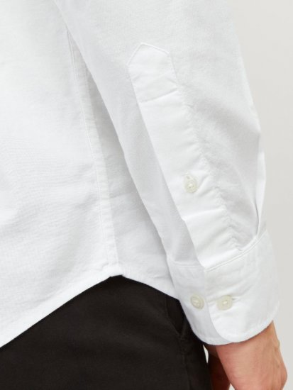 Jack & Jones Brook Oxford Shirt Long Sleeve White - Camisas - Camisas 2XL-10XL