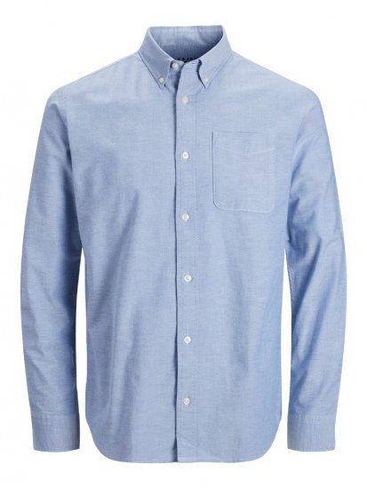 Jack & Jones Brook Oxford Shirt Long Sleeve Blue - Camisas - Camisas 2XL-10XL