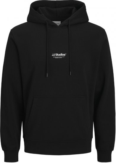 Jack & Jones Soho Hoodie Black - Sudaderas - Sudaderas 2XL-12XL