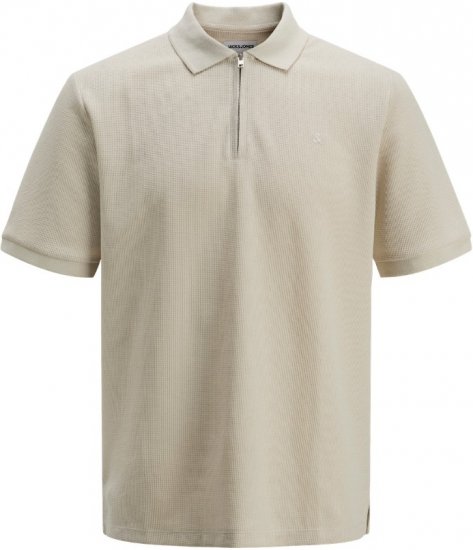 Jack & Jones Austin Polo Short Sleeve Grey - Polos - Polos 2XL-8XL