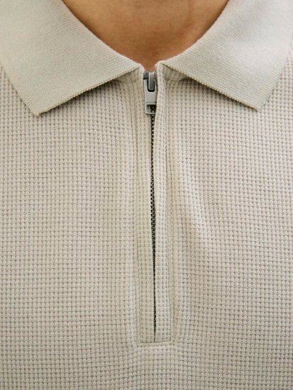 Jack & Jones Austin Polo Short Sleeve Grey - Polos - Polos 2XL-8XL