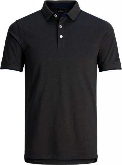 Jack & Jones Paulos Polo Short Sleeve Black - Polos - Polos 2XL-8XL