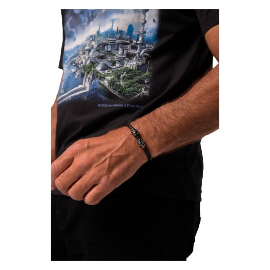 JP1880 Bracelet Skulls Black - Accesorios - Accesorios para hombre