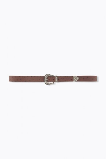 Ulla Popken Classic Belt Brown - Cinturones de mujer - Cinturones de 95 a 155 cm