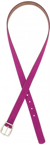 Ulla Popken Soft Suede Belt Purple - Cinturones de mujer - 