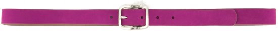 Ulla Popken Soft Suede Belt Purple - Cinturones de mujer - 