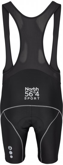North Latitude Bike Shorts With Suspenders Black TALL - Ropa deportiva - Ropa Deportiva 2XL-10XL