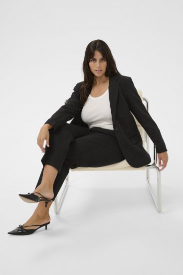 Kaffe Curve Sakira Blazer Negro Profundo - Blazers - 