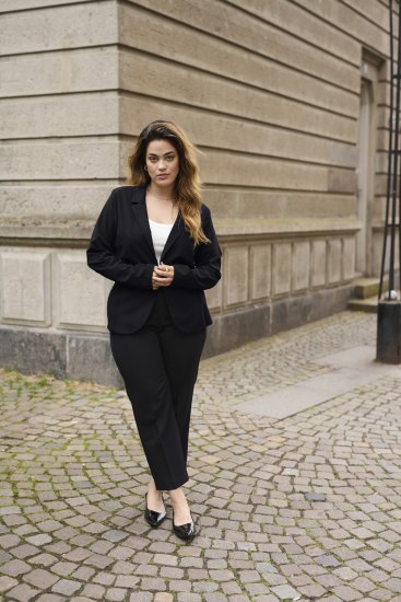 Kaffe Curve Sakira Blazer Negro Profundo - Blazers - 