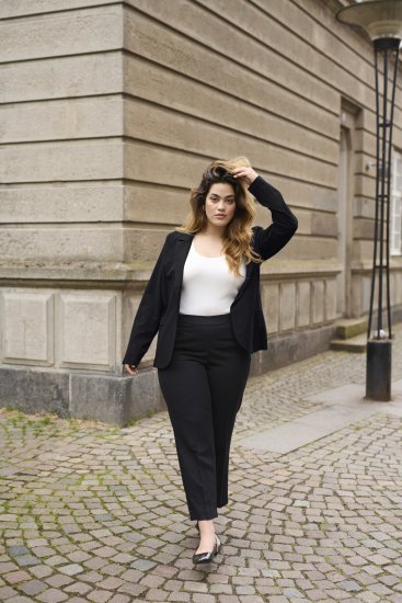 Kaffe Curve Sakira Blazer Negro Profundo - Blazers - 