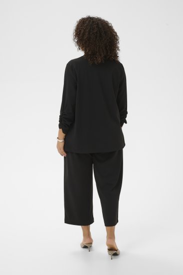 Kaffe Curve Pheolo 3/4 Sleeve Blazer Black Deep - Blazers - 