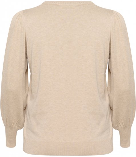 Kaffe Curve Lizzy Jersey de manga larga Beige - Jerséis y punto - 
