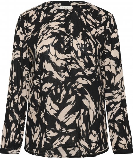 Kaffe Curve Mila Ami Blusa Negro - Blusas y túnicas - 