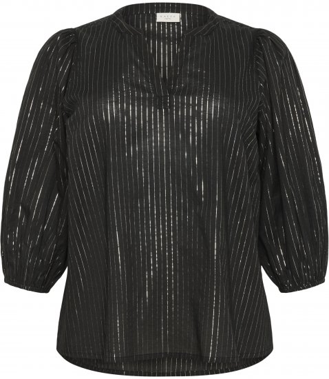Kaffe Curve Luisa Blouse Black Deep - Blusas - 