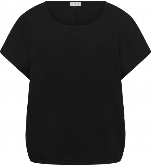 Kaffe Curve Nana Blusa de manga corta Negro - Blusas y túnicas - 