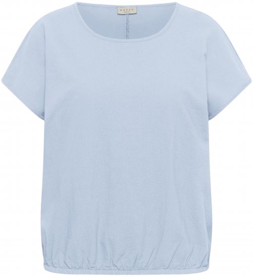 Kaffe Curve Nana Blusa de manga corta Azul - Blusas y túnicas - 