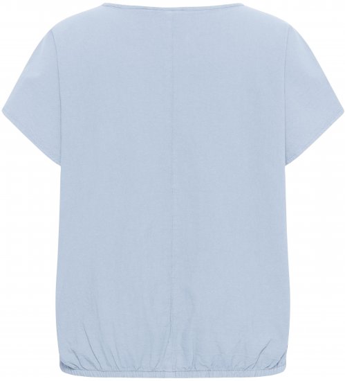 Kaffe Curve Nana Blusa de manga corta Azul - Blusas y túnicas - 