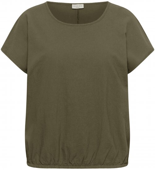 Kaffe Curve Nana Blusa de manga corta Grape Leaf - Blusas y túnicas - 