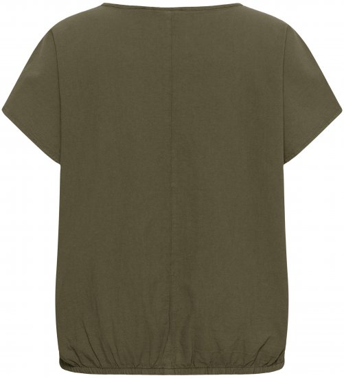 Kaffe Curve Nana Blusa de manga corta Grape Leaf - Blusas y túnicas - 