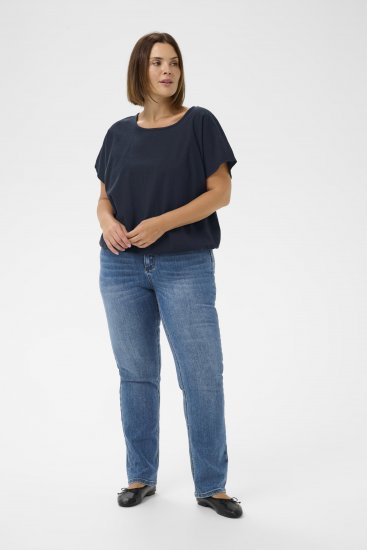 Kaffe Curve Nana Blusa de manga corta - Blusas y túnicas - 