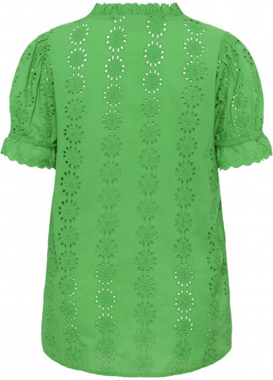 Kaffe Curve Dina Blouse Bright Green - Blusas - 