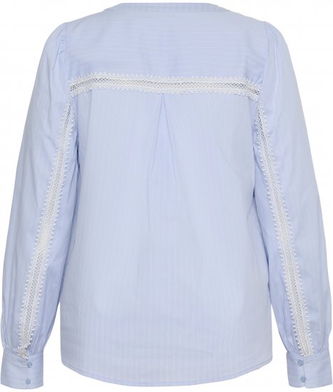 Kaffe Curve Juda Blouse Nantucket Breeze Stripe Blue - ROPA DE MUJER 40-66 - 