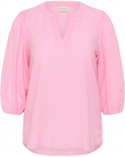 Kaffe Curve Penelopia Blouse Pink Frosting - Blusas - 