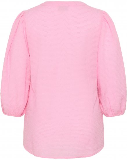 Kaffe Curve Penelopia Blouse Pink Frosting - Blusas - 