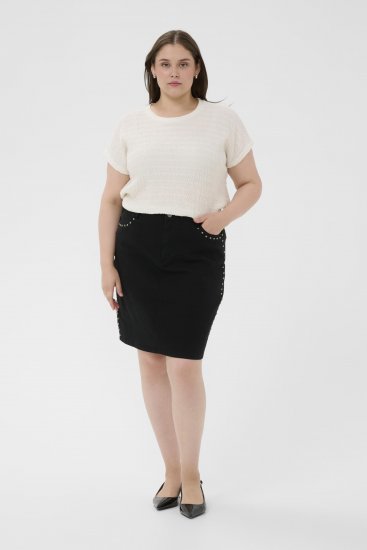 Kaffe Curve Felice Blouse Chalk - Blusas - 