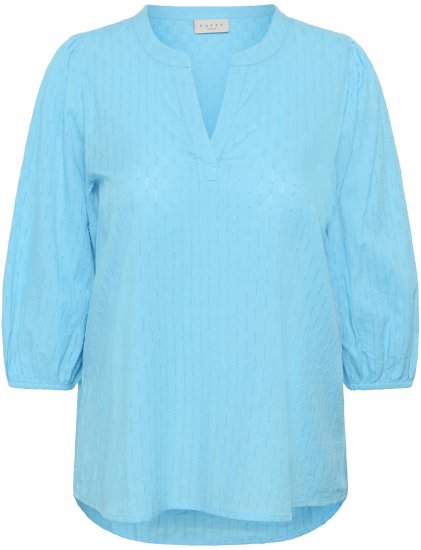 Kaffe Curve Thea Blouse Aquarius Blue - Blusas y túnicas - 