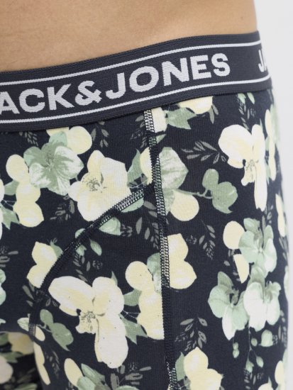 Jack & Jones Acray Flower Boxers 3-Pack Black/Navy - Ropa interior - Ropa interior 2XL-8XL