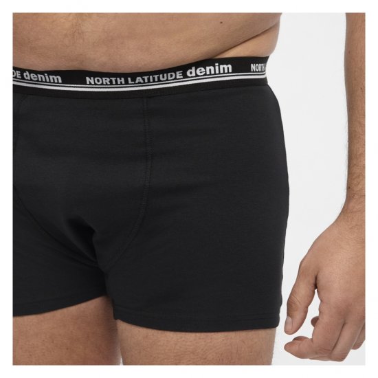 North Latitude 5-Pack Boxershorts Black - Bóxeres - Bóxeres 2XL-12XL