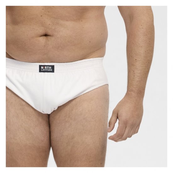North Latitude Brief Underwear White - Calzoncillos - Calzoncillos 2XL-8XL