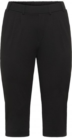 Kaffe Curve Jenna Capri Pants Black - Pantalones - 