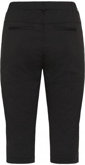 Kaffe Curve Jenna Capri Pants Black - Pantalones - 