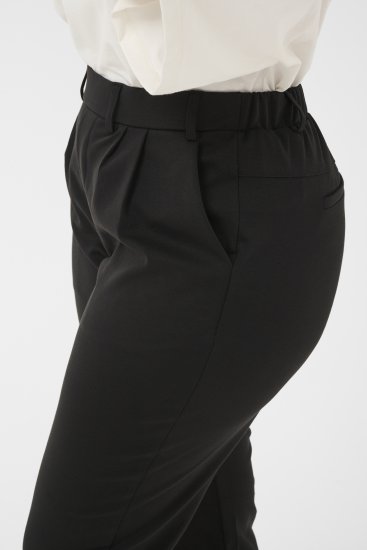Kaffe Curve Jenna Capri Pants Black - Pantalones - 