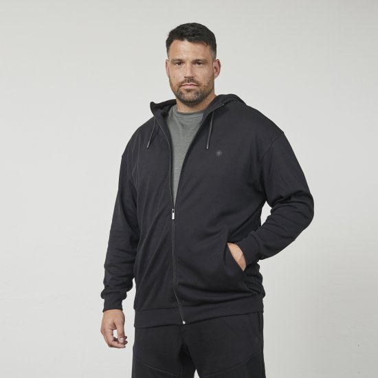 North Latitude 61325 Cárdigan Con Capucha Negro - Sudaderas - Sudaderas 2XL-12XL