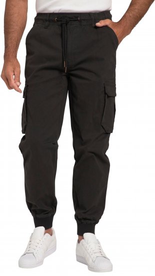 JP1880 Cargo Trousers with Many Pockets Stretchy Black - Vaqueros & pantalones - Vaqueros y Pantalones - W40-W70