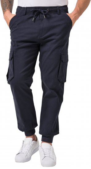 JP1880 Stretchy FLEXNAMIC Cargo Pants Navy - Pantalones cargo hombre tallas grandes - Pantalones cargo hombre tallas grandes
