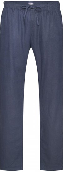 North Latitude 61155 Pantalones De Lino De Ajuste Cómodo Azul Marino - Vaqueros & pantalones - Vaqueros y Pantalones - W40-W70