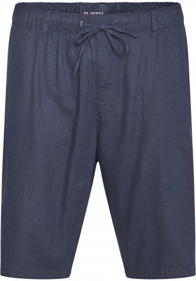 North Latitude 61154 Shorts De Lino De Ajuste Cómodo Azul Marino - Pantalones cortos - Pantalones cortos W40-W60