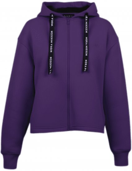 Nora Mikken GERTRUD Cropped Hoodie Purple - ROPA DE MUJER XS-XXL - 
