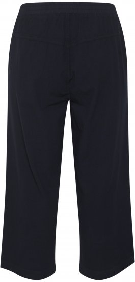Kaffe Curve Nana Pantalones culotte Azul marino medianoche - Vaqueros & Pantalones de Mujer Tallas Grandes – Plus Size - 