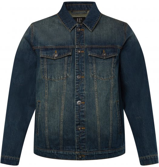 JP1880 Denim Jacket Dark Blue Denim - Chaquetas - Chaquetas Tallas Grandes 2XL-8XL