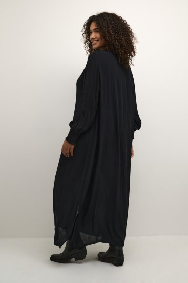 Kaffe Curve Miriam Ami Vestido Negro intenso - Vestidos - 