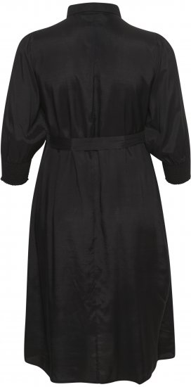 Kaffe Curve Emina Oline Vestido Negro intenso - Vestidos - 