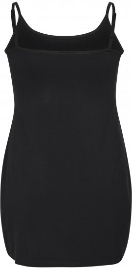 Kaffe Curve Jena De tirantes Vestido Negro intenso - Vestidos - 